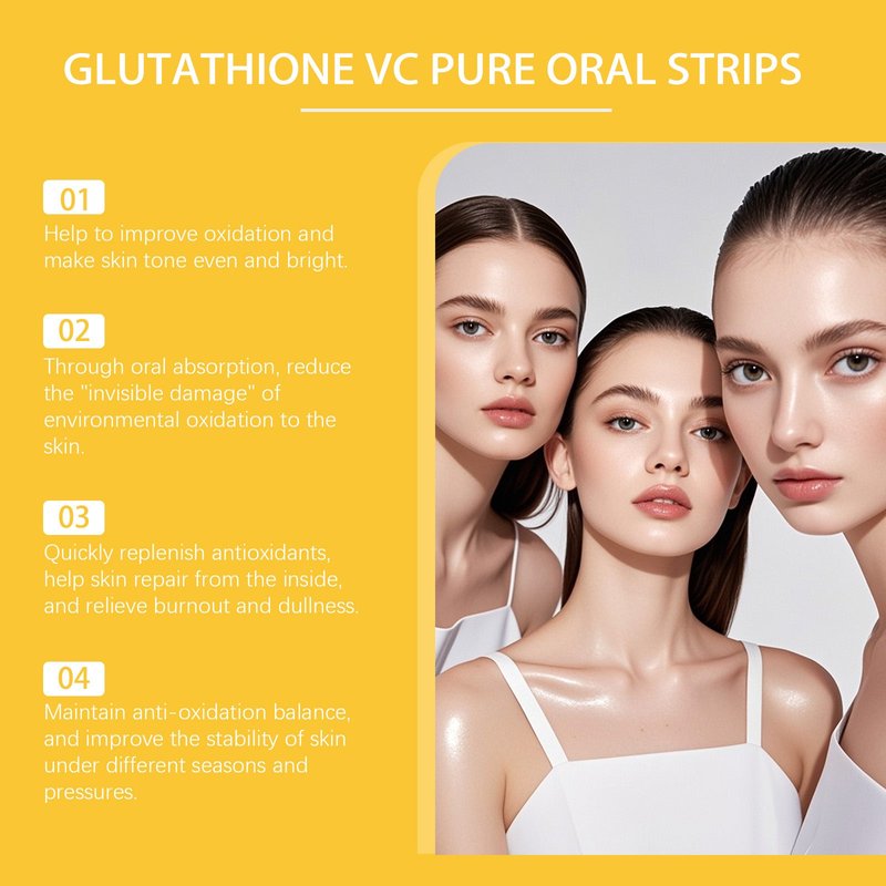 Glutathione & Vitamin C Oral Dissolving Tablets - 7 Strips