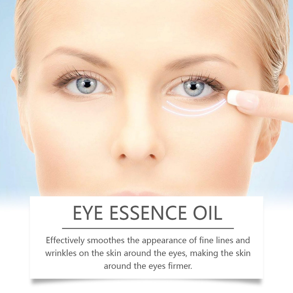 Castor Oil Eye Care Serum for Gentle Skin Nourishment 8ml