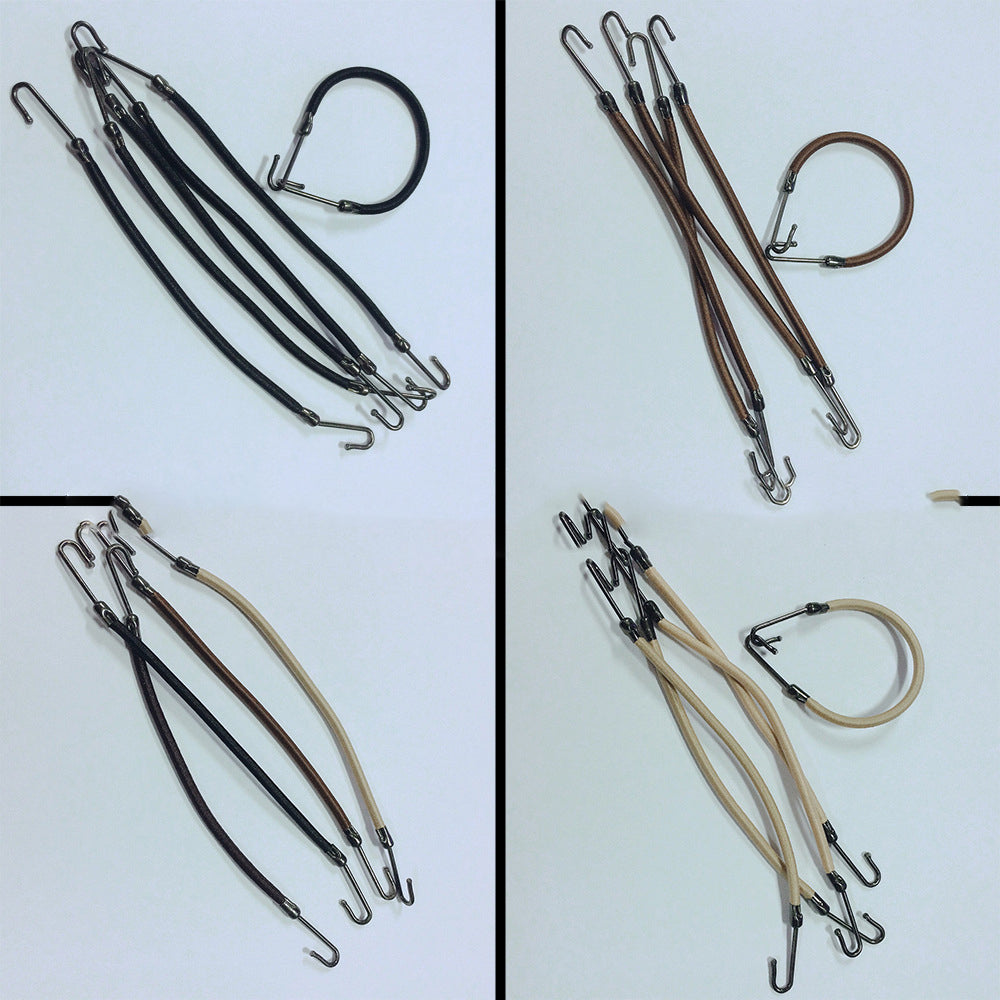 Women's Tail Braid Hair Rope - Polyester