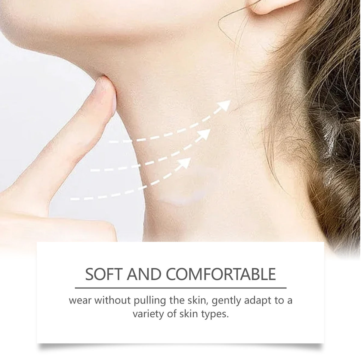 Neck Care Patches - 20 Count Anti-Aging Neck Masks