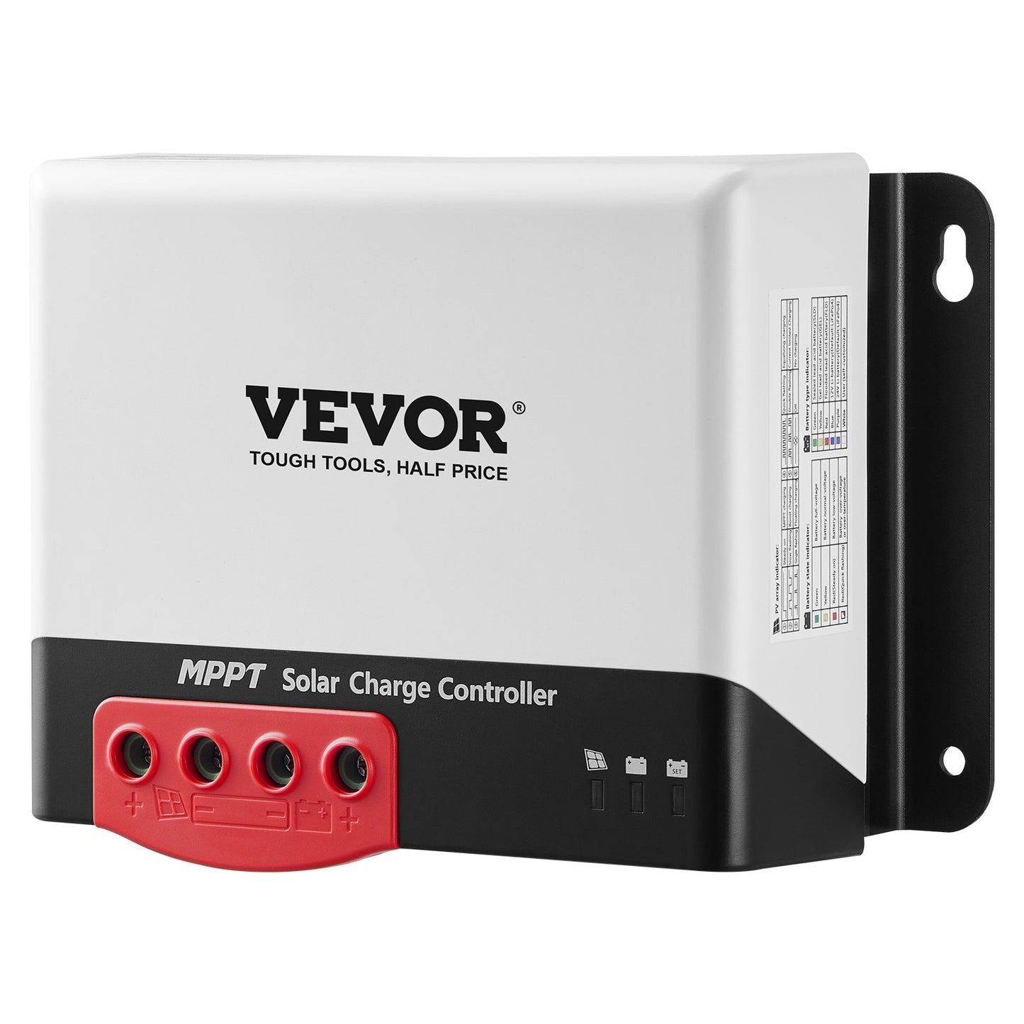 50A MPPT Solar Charge Controller with Bluetooth - 12V/24V Auto DC, High Efficiency