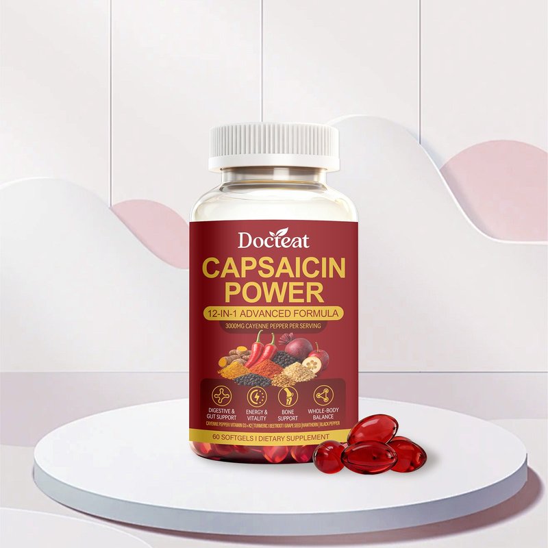 Chili Pepper Softgels - 60 Count