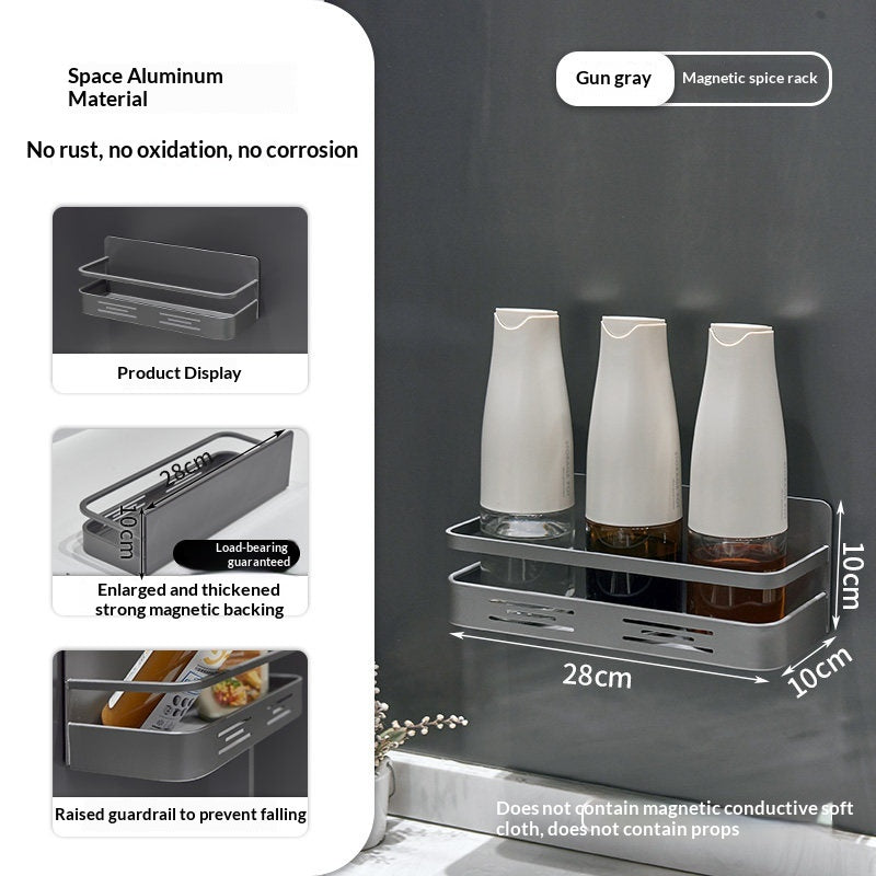 Magnetic Kitchen Knife Holder & Storage Rack - Aluminum Organizer with Variants