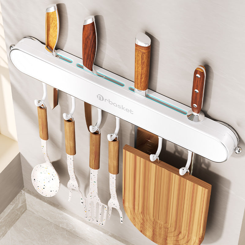 Multi-Functional Wall-Mounted Kitchen Knife Organizer - Multiple Colors & Styles