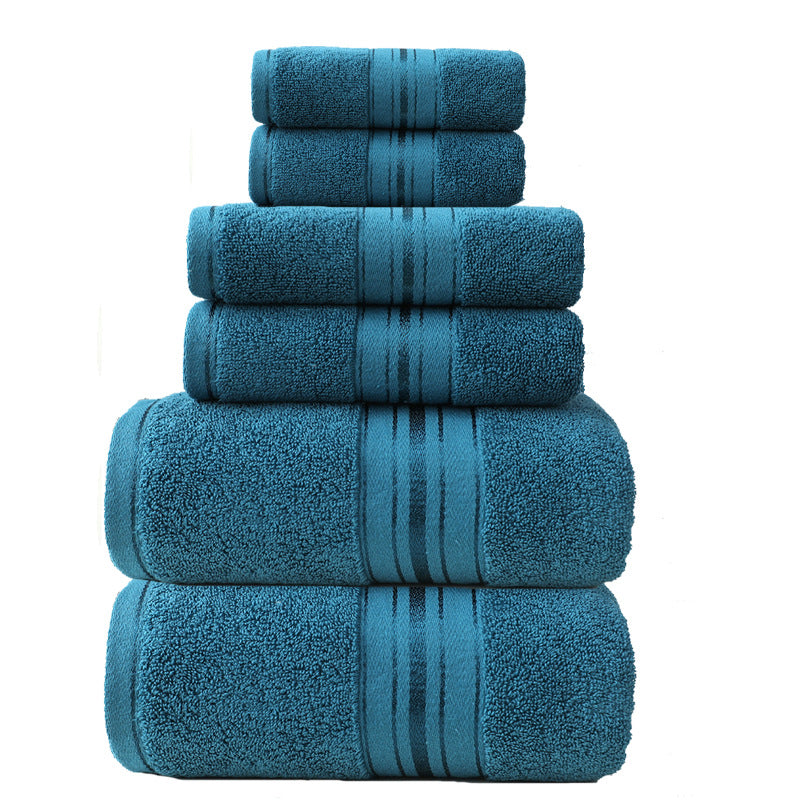Cotton Satin Solid Color Bath Towel - Soft, Absorbent & Elegant