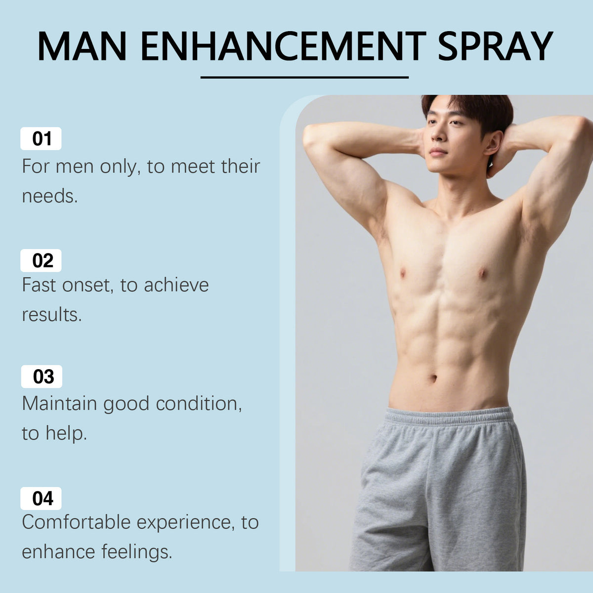 Men's Body Care Spray - 30ml