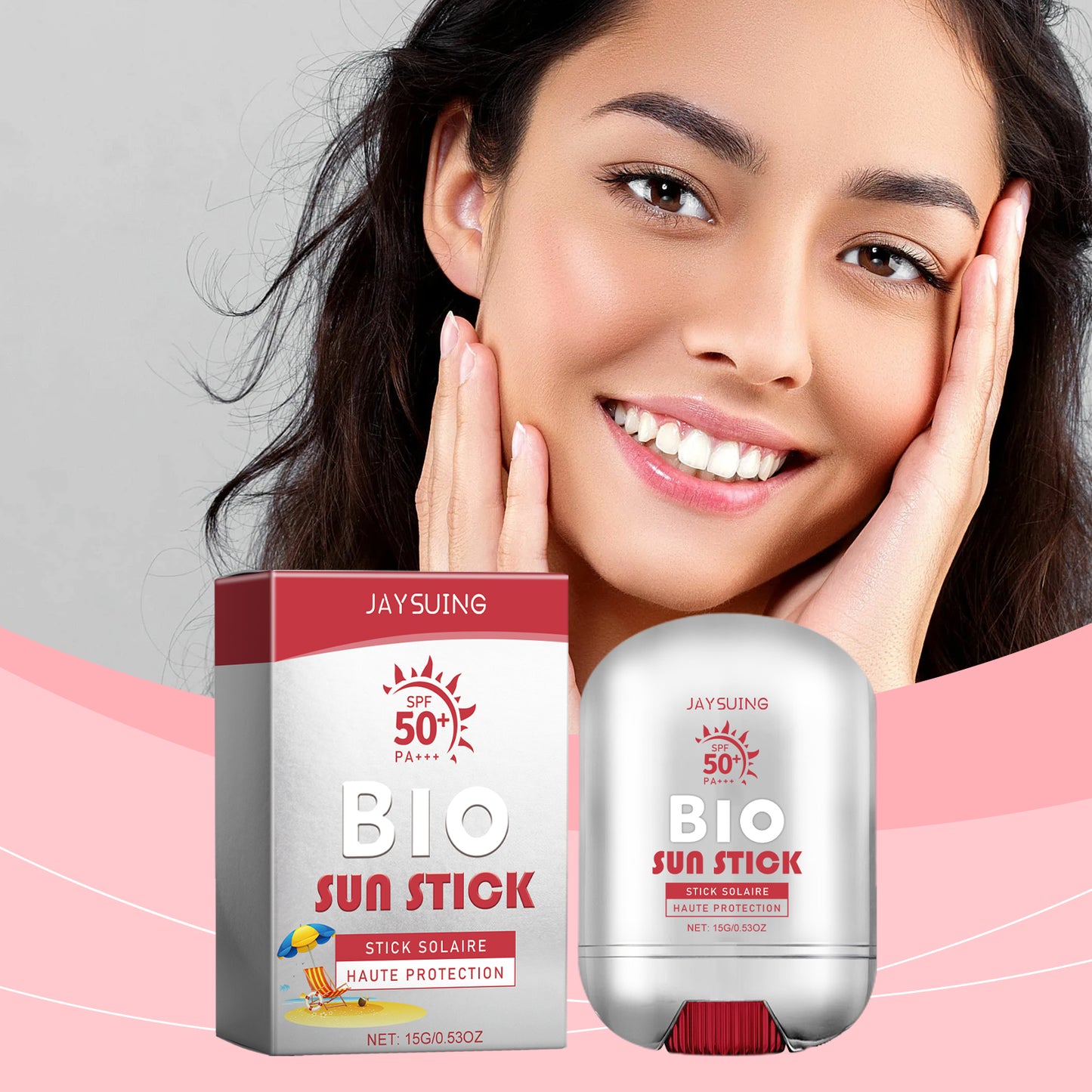 Moisturizing Sunscreen Stick - UV Protection Facial Sun Care