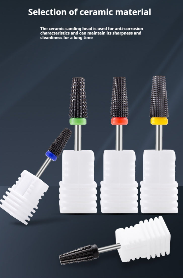 Ceramic Nail Polish Removal Head for Nail Art & Surface Polishing