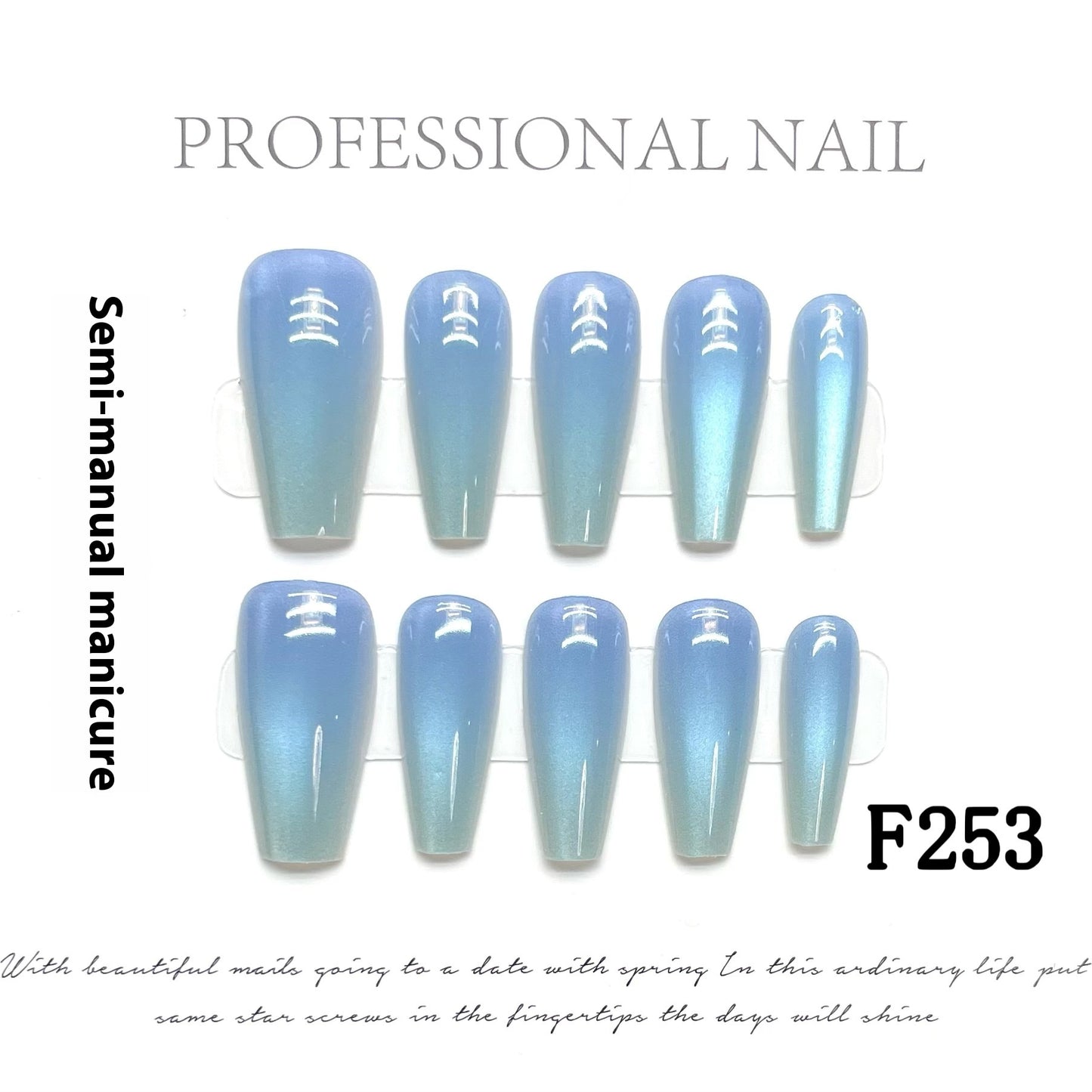 Women's Nail Tips Set - Personalized Short & Long Styles for Nail Art