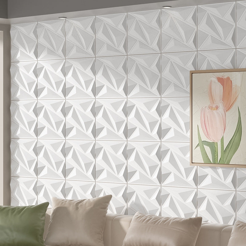 3D Relief Wallpaper Self-Adhesive Waterproof Moisture-Proof Wall Decor