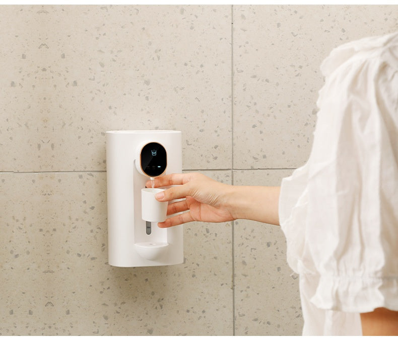 Automatic Touchless Mouthwash Dispenser Wall Mount, Adjustable & Punch-Free