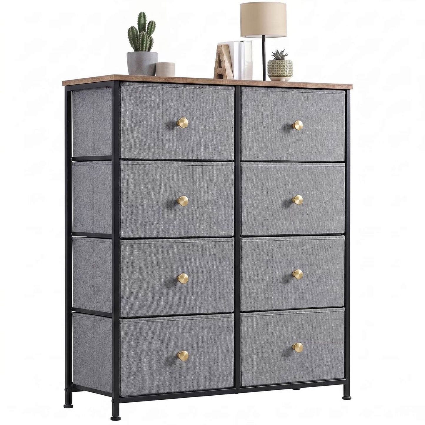 Fabric Dresser - Versatile Chest of Drawers for Bedroom & Entryway