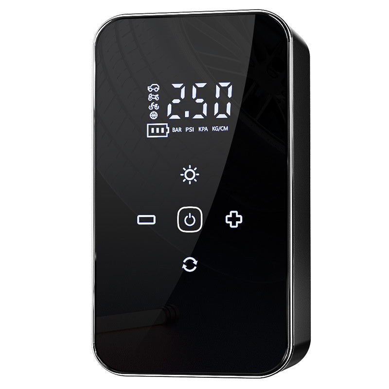 Wireless Car Air Pump with Digital Pressure Display and USB Charging