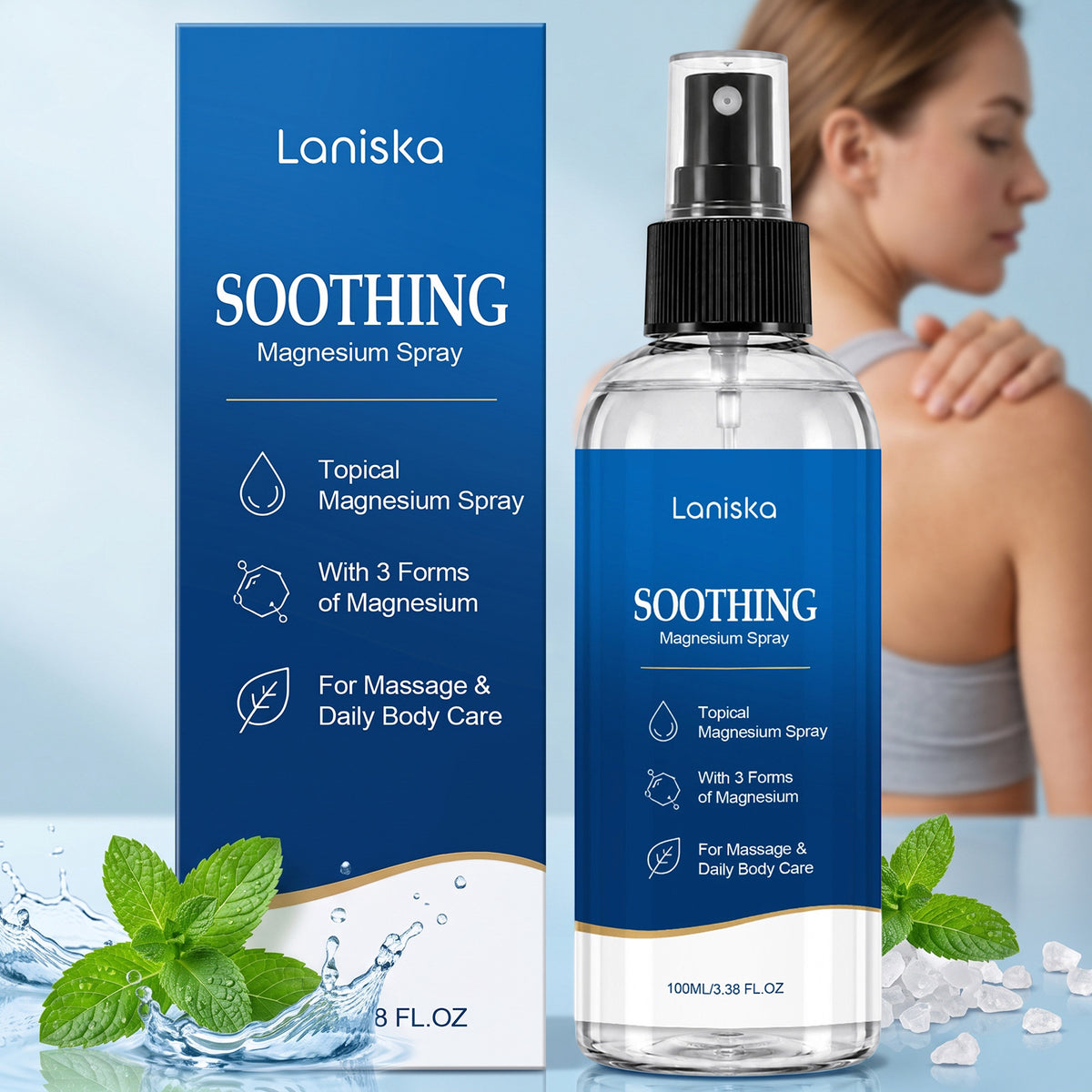 Body Care Massage Spray - 100ml Refreshing Treatment