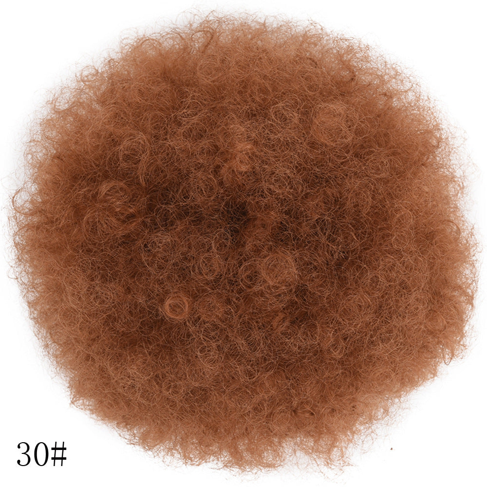Large Afro Fluffy Micro-Curly Wig