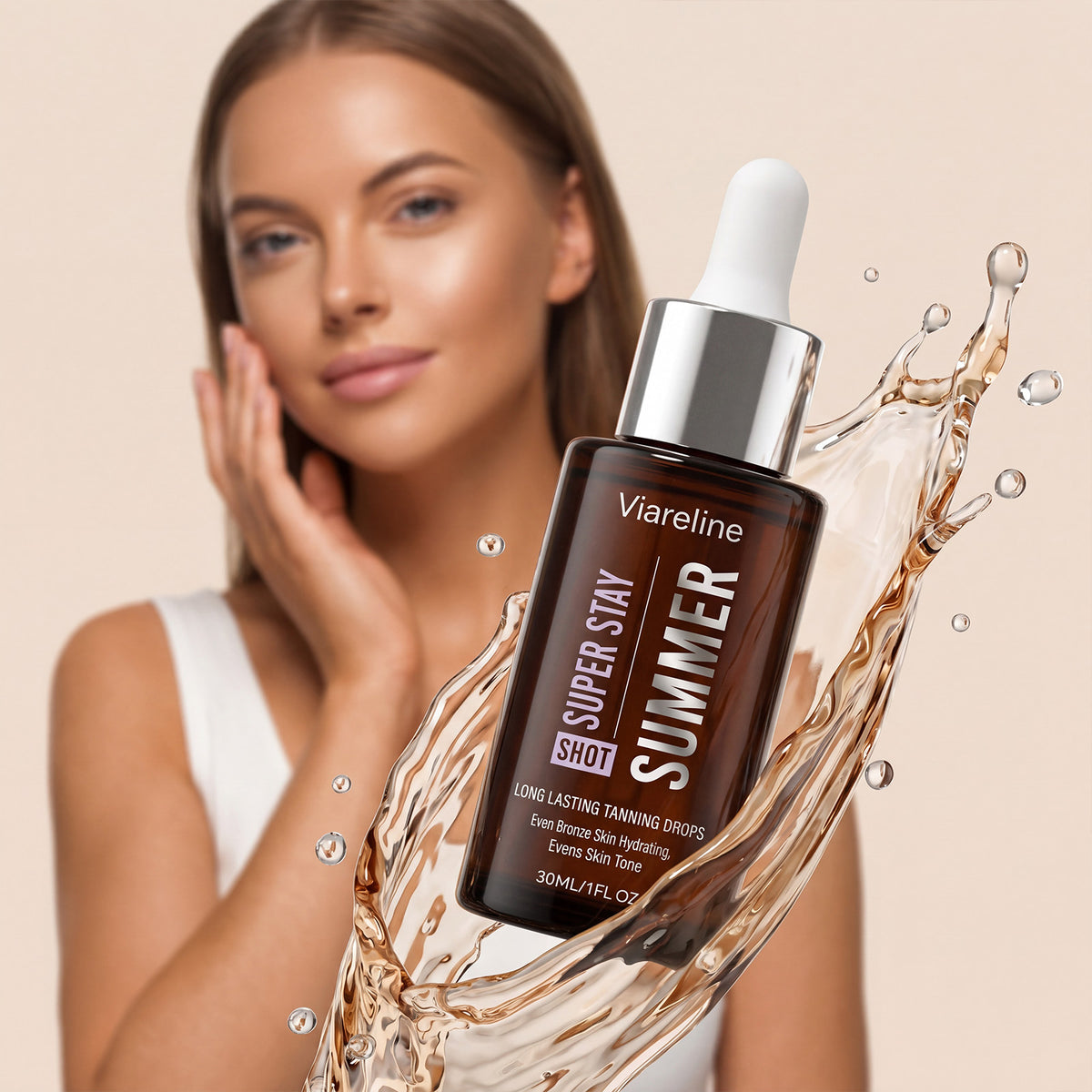 Long-Lasting Tanning Body Care - 30ml Tanning Lotion