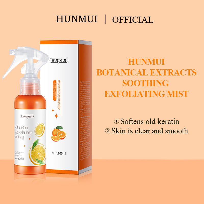 Gentle Exfoliating Body Spray with Natural Plant Extracts 100ml