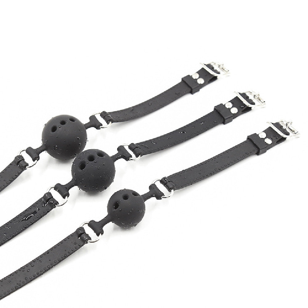 Men's Mouth Stopper Ball for Sleep & Oral Health - Soft Rubber, Multiple Sizes