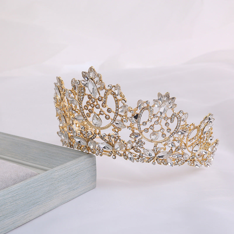 Vintage Plum Blossom Bridal Headdress with Rhinestones