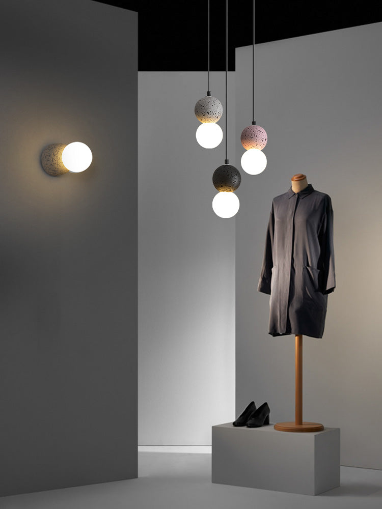 Nordic Resin Chandelier for Home & Cafe Decor - Creative Pendant Lamp