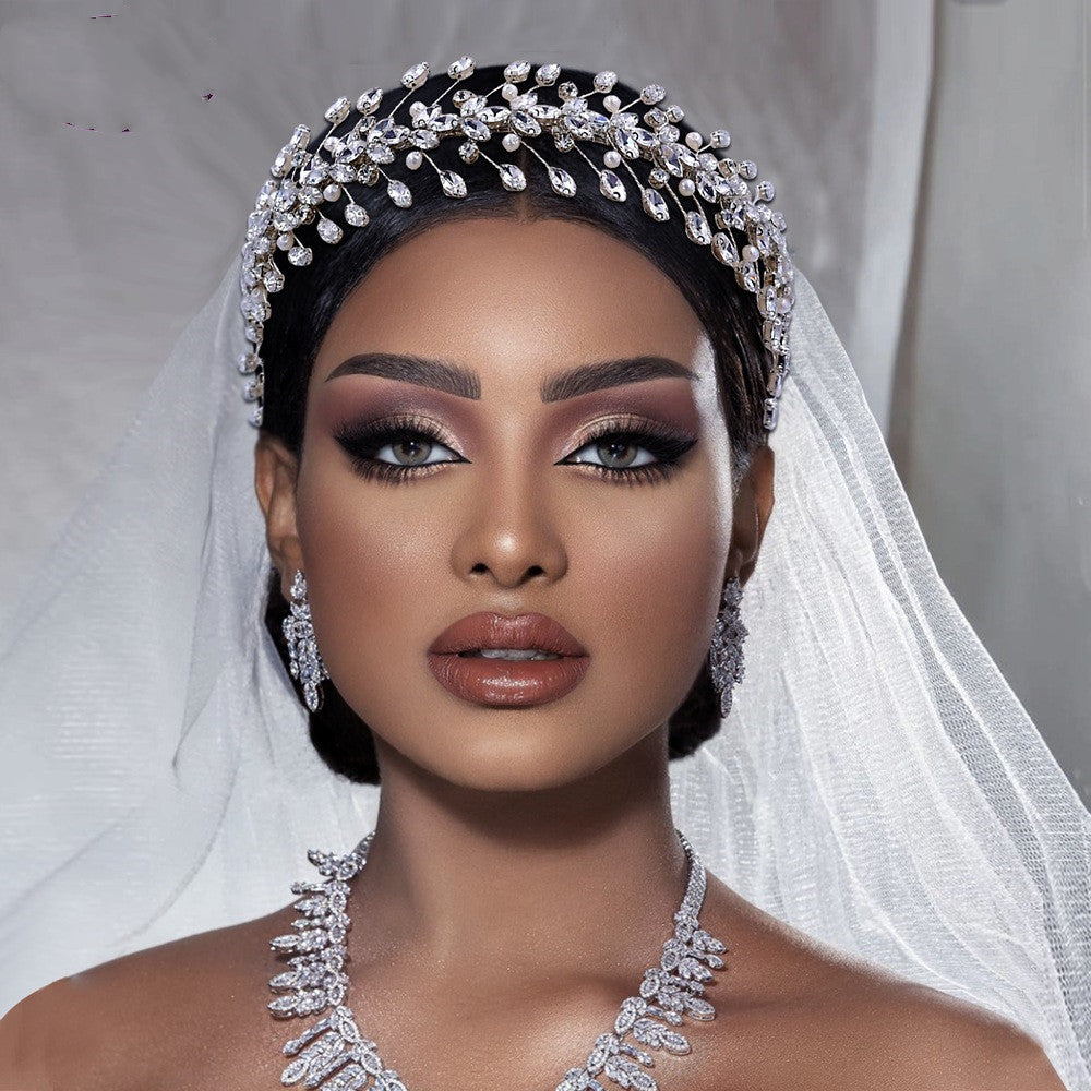 Bridal Rhinestone Headband - Multiple Colors