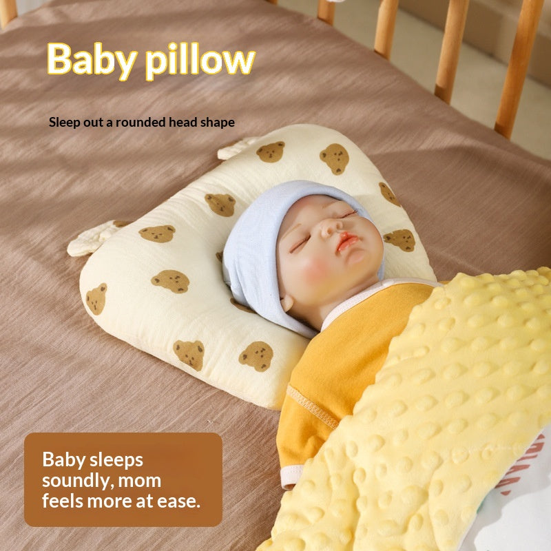Baby Head-Shaping Pillow for Positional Plagiocephaly - Multiple Colors