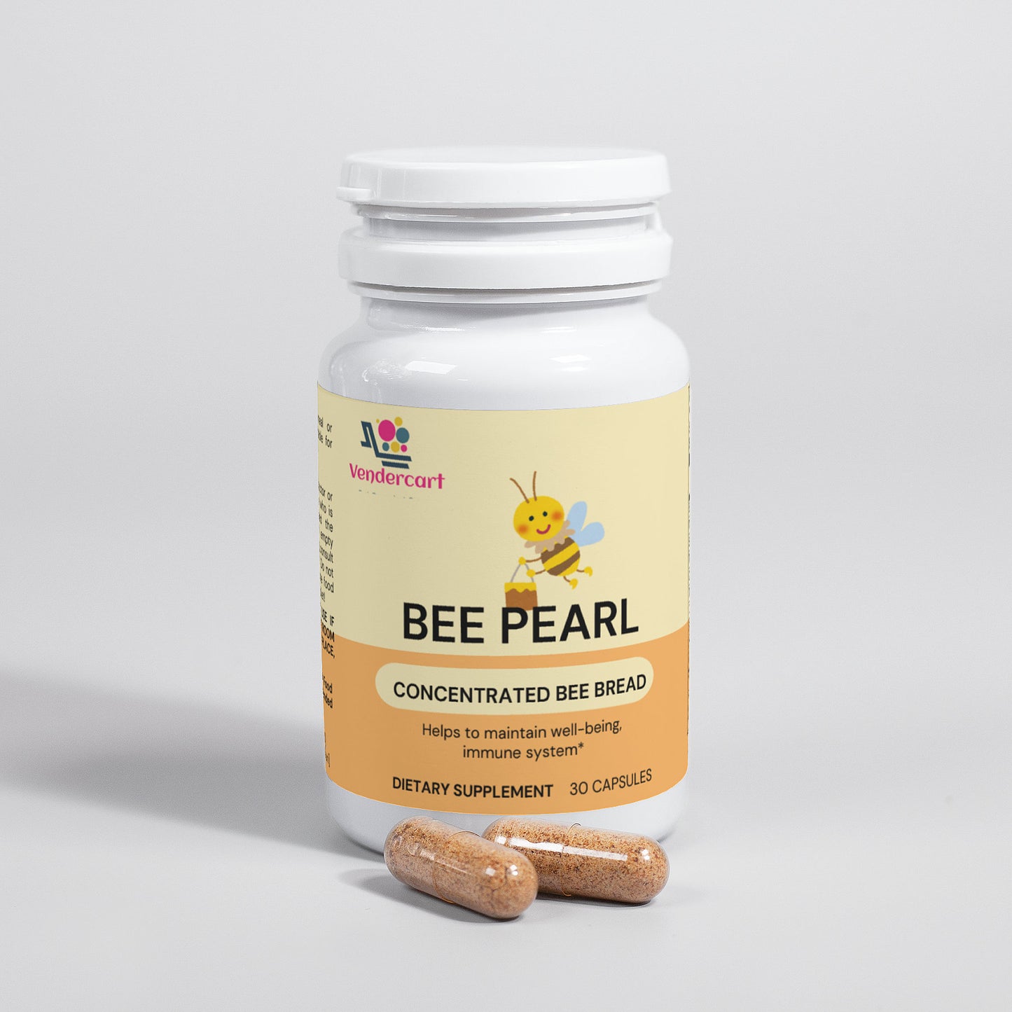 Bee Pearl Capsules - Natural Immune, Energy & Skin Health Supplement