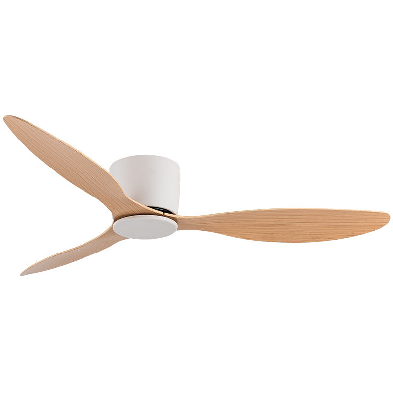 Modern 42-Inch Ceiling Fan with Remote Control - No Lights, Multiple Finishes