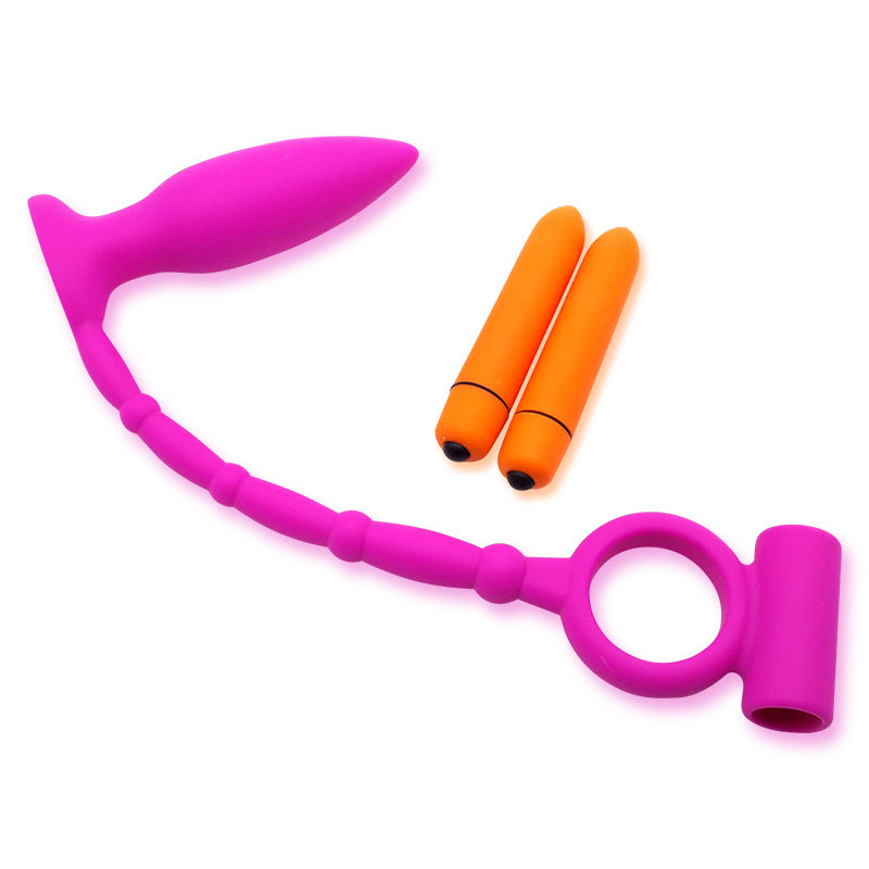 Double Bullet Silicone Vibration Massager - Adult Wellness, Discreet Personal Massager