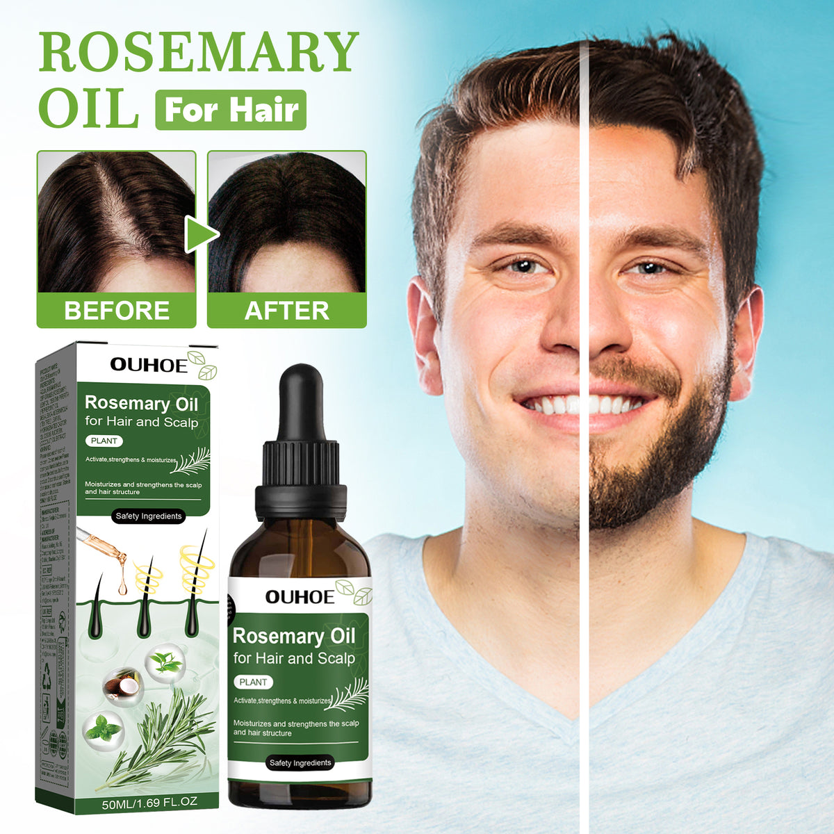 Rosemary Hair Oil - 50ml