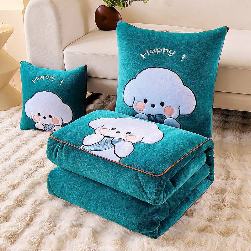 Cute Dog Design Pillow Cover Multi-Size & Color Options - Home Bedding