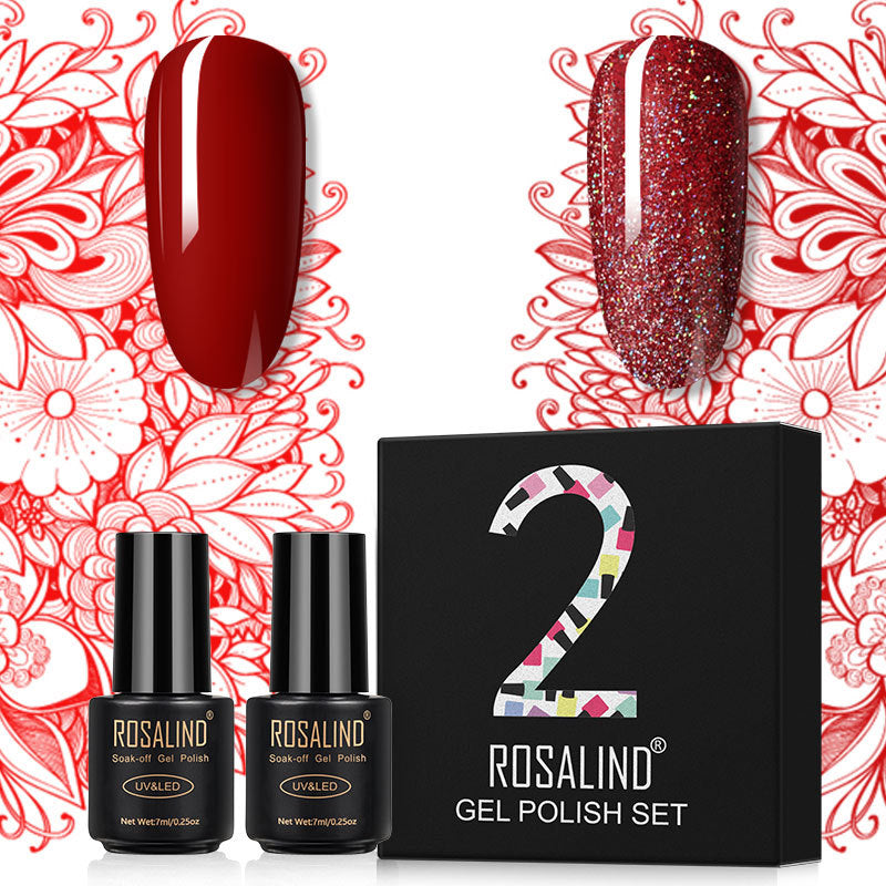 Nail Gel Base Coat - 2 Piece Set, 7ml Each