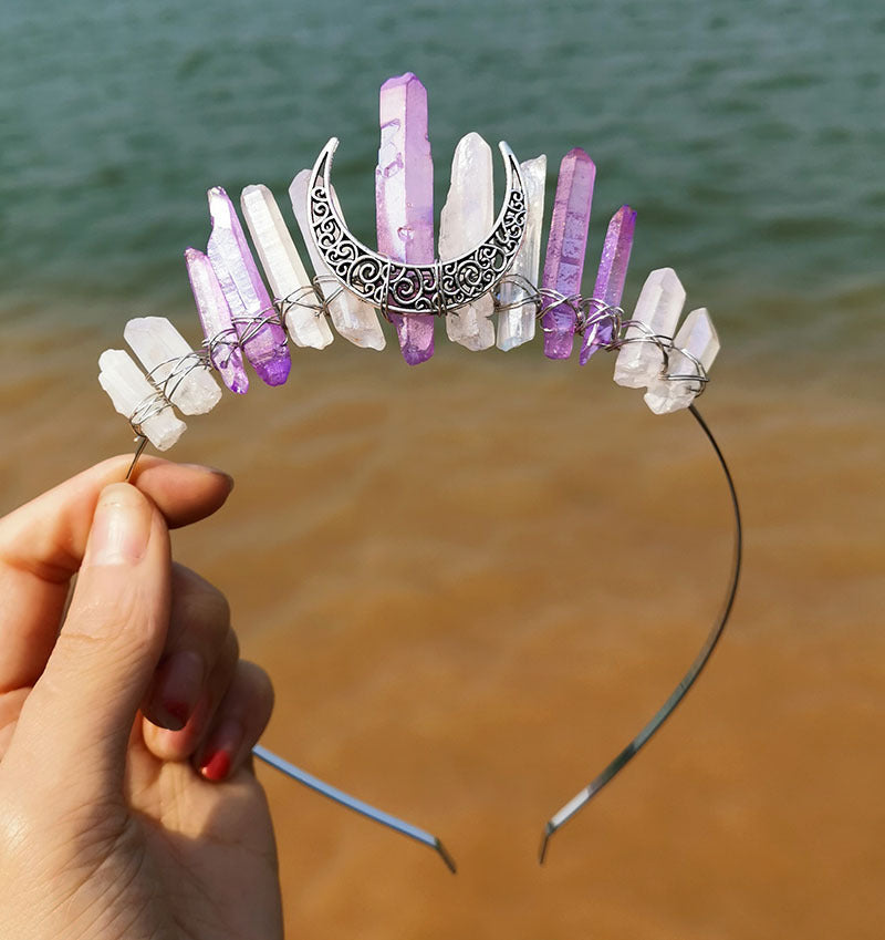 Witch Moon Crystal Headband
