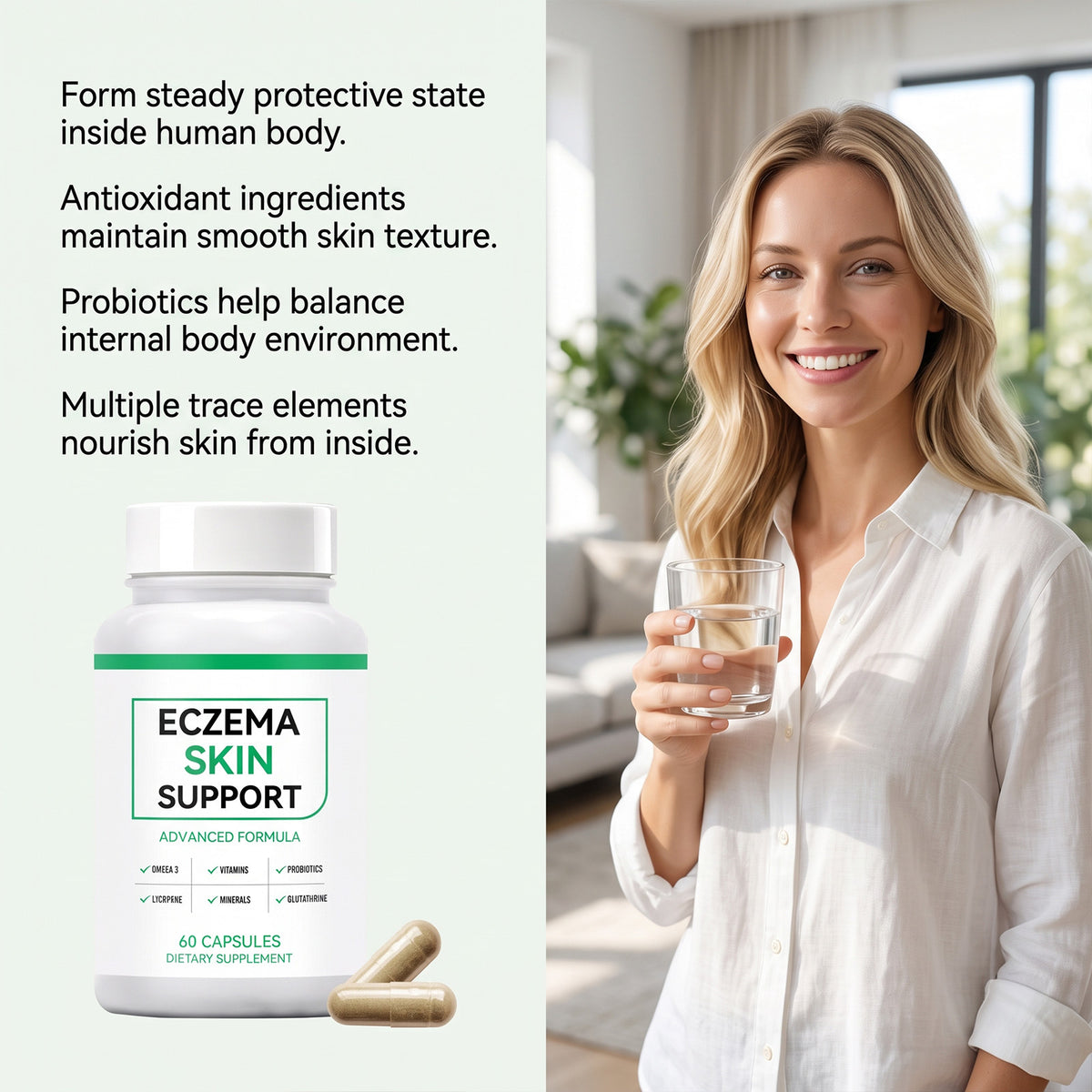 Multivitamin & Probiotic Capsules - 60 Count
