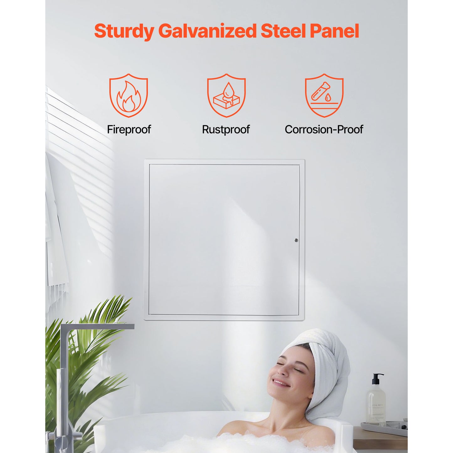 Galvanized Steel Access Panel for Drywall Ceiling & Wall 25x25 Inches