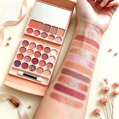 All-in-One Eyeshadow Palette with Matte & Shimmer Shades - 34g