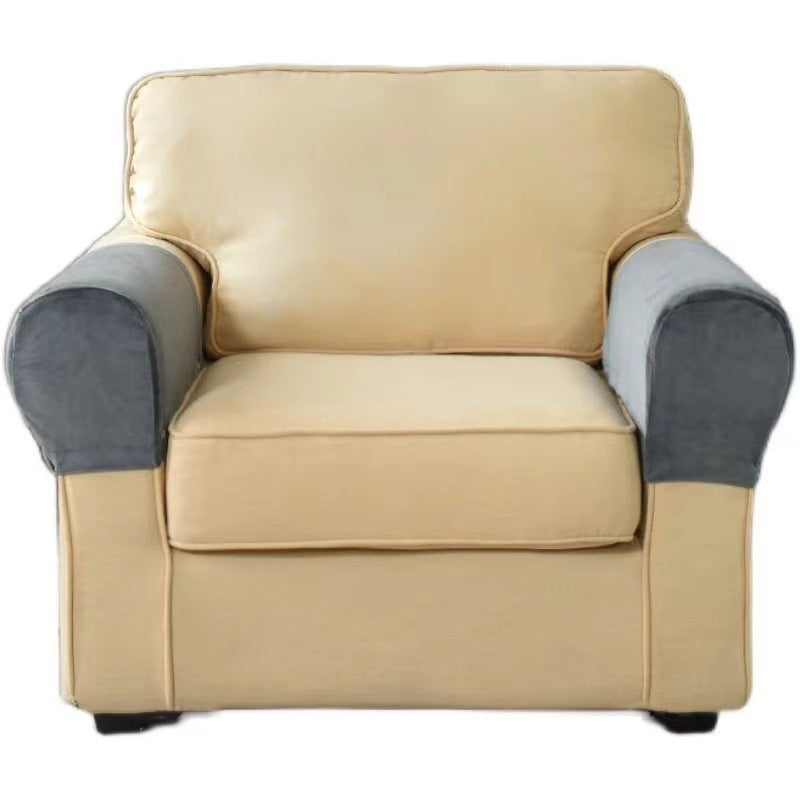 Velvet Sofa Hand Rail Cover 2-Piece All-Inclusive Protective Slipcover