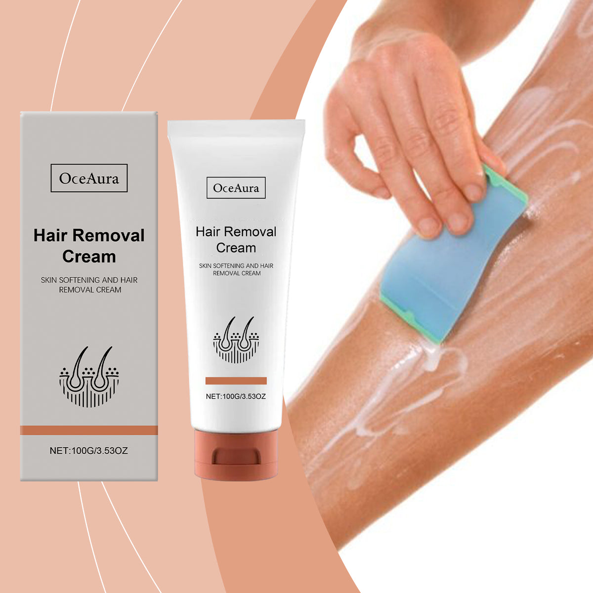 Gentle Hair Removal Cream - 100g