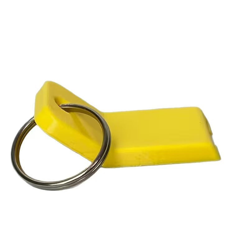 3D Portable Keychain Can Opener - DIY Plastic Kitchen Tool & Decor