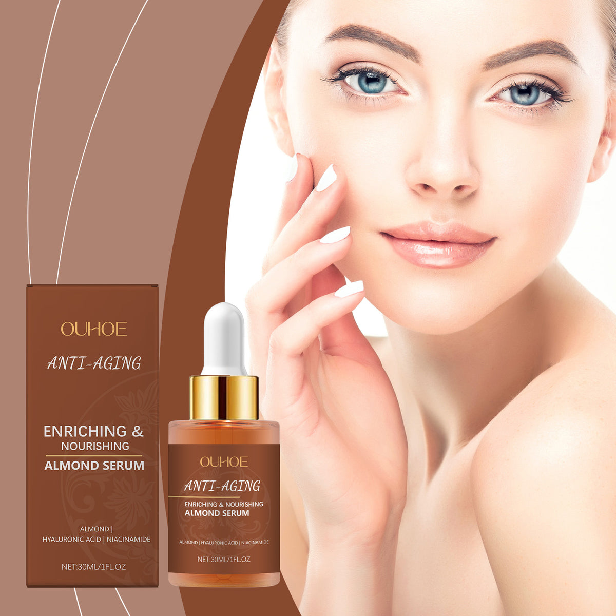 Facial Moisturizer Brightening and Firming Serum - 30ml