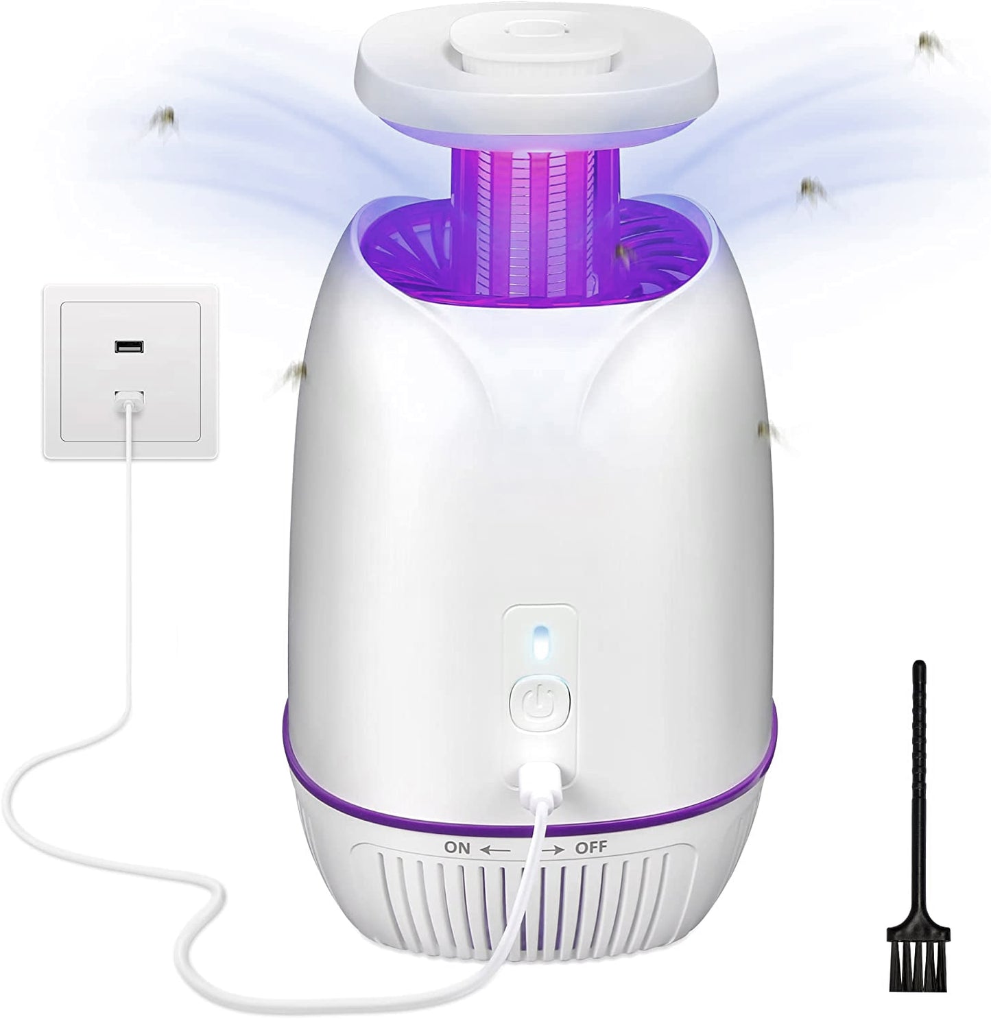 Electric Mosquito Zapper with 3 Modes - Indoor & Outdoor Use