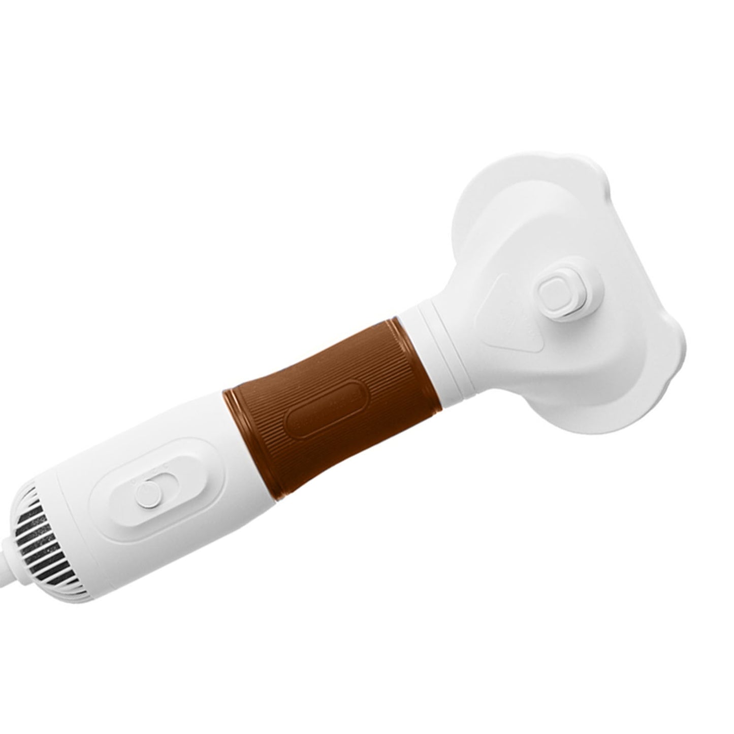 Pet Hair Dryer with Slicker Brush 600W Low Noise 3-Temp Adjustable Grooming Tool
