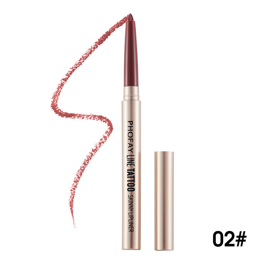 Waterproof Lip Liner Pencil - Long Lasting Contour and Definition