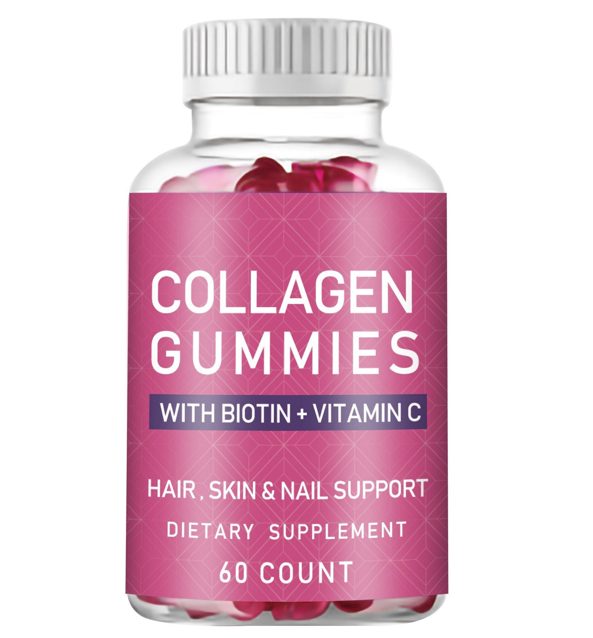 Collagen Gummies - Soft Candy, 60 Capsules
