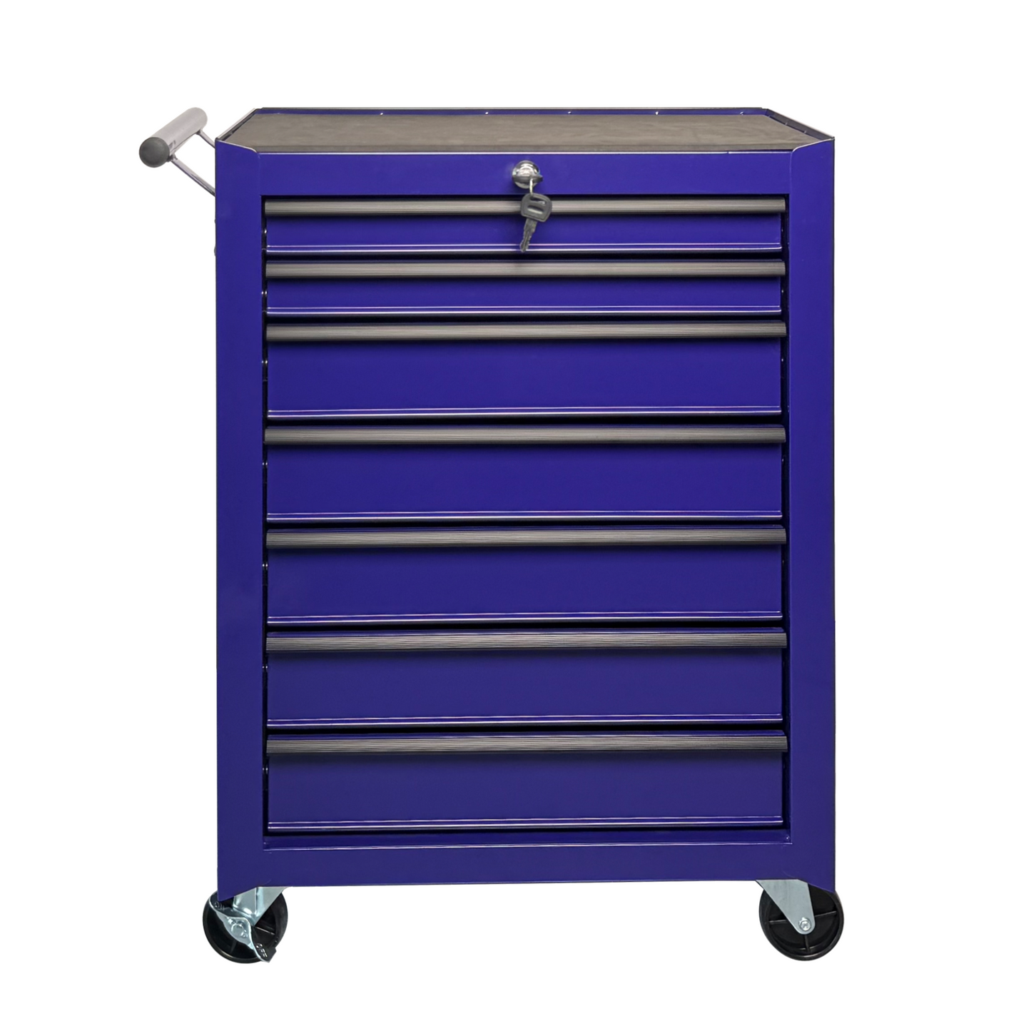 Rolling Steel Tool Chest with 7 Drawers - 20 Inch Garage Storage Cabinet