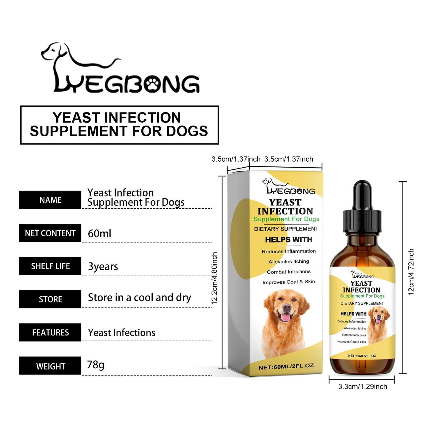Herbal Pet Skin Care Supplement for Soothing Skin - Multiple Units
