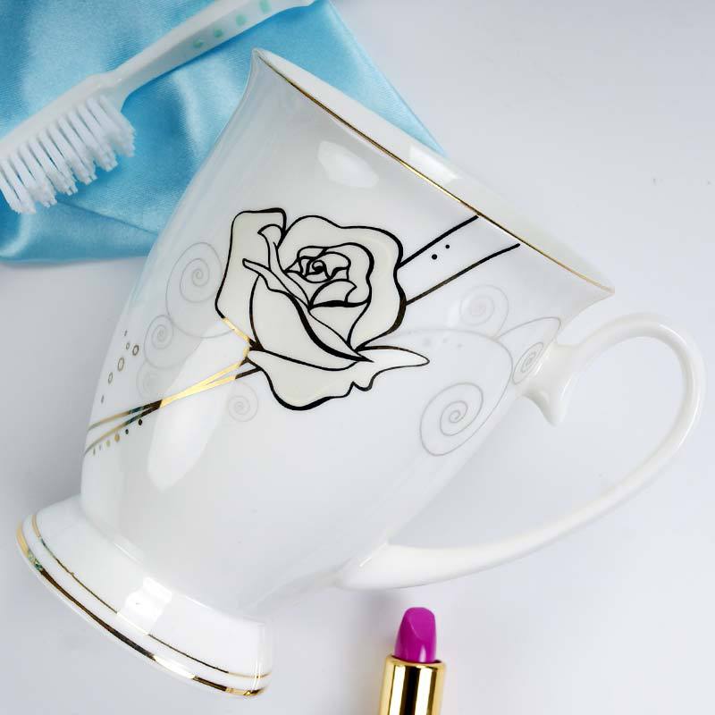 Ceramic Mouthwash Cup - Household Drinkware for Kitchen & Bathroom