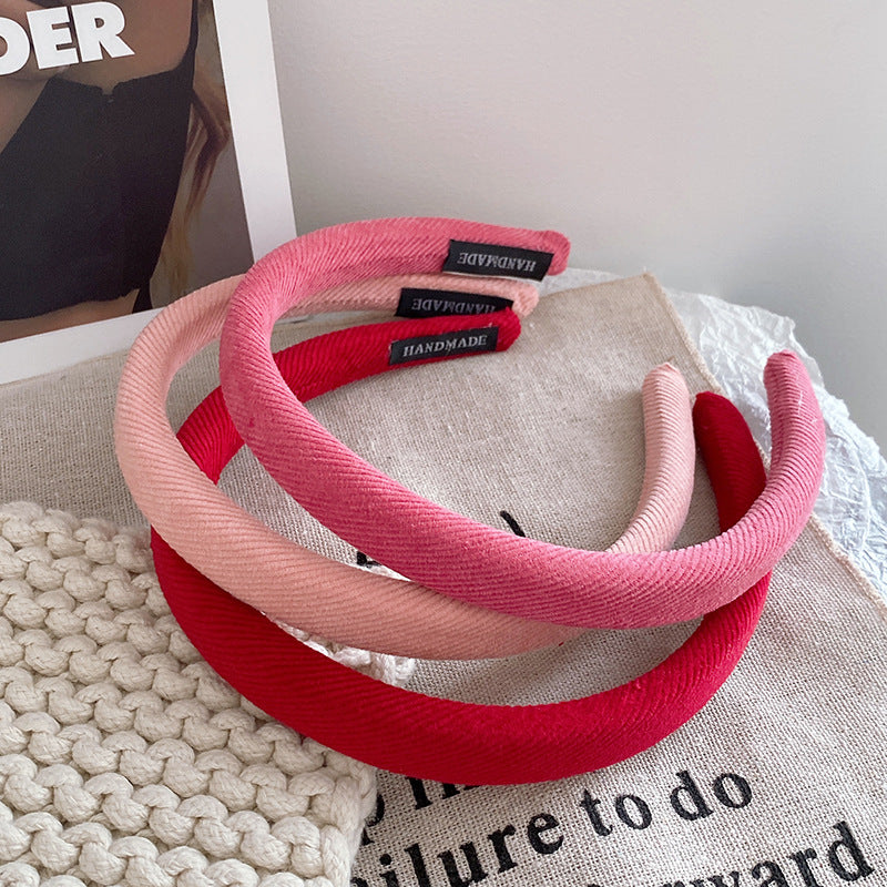 Western Style Slim Hair Hoop Hairpin for Going Out - Handmade Hair Accessory
