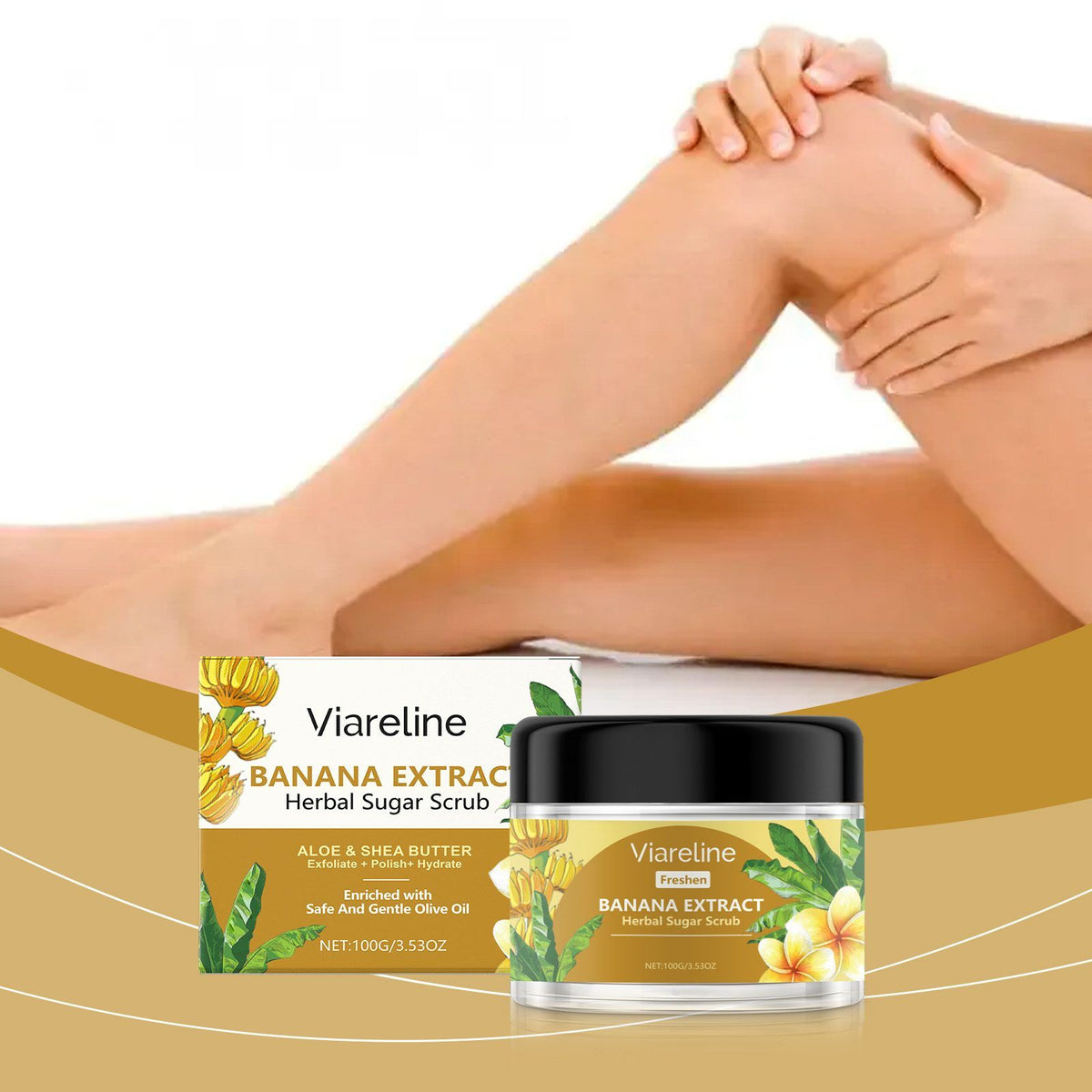 Banana Body Exfoliating Scrub, 100 g