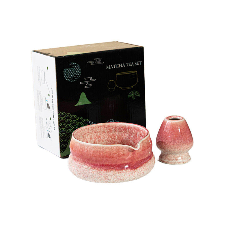 Portable Multi-Color Matcha Bowl - Japanese Style Porcelain Kitchenware